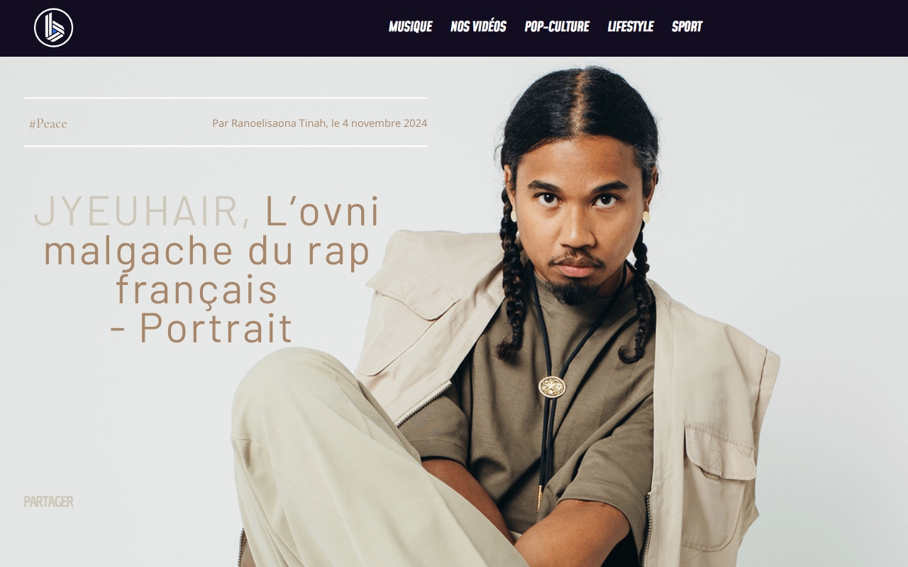 Portrait rapeur Jyeuhair